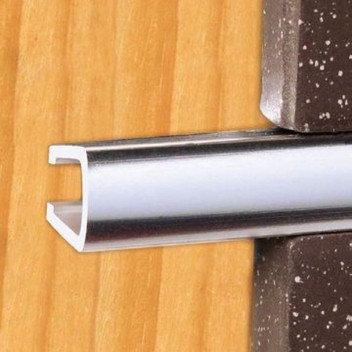 ALUMINIUM PENCIL LISTELLO FINISH TRIM DECOR  10MM X 2.5M