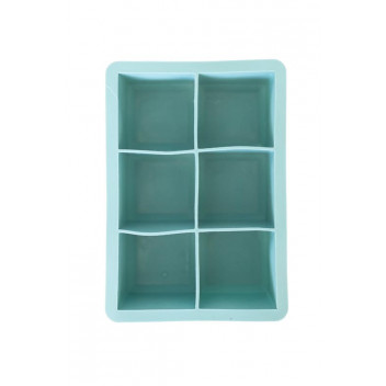 HOME CLASSIX SILICON 6XSQUARE ICE CUBE MOULD 16.5X11.5X5CM