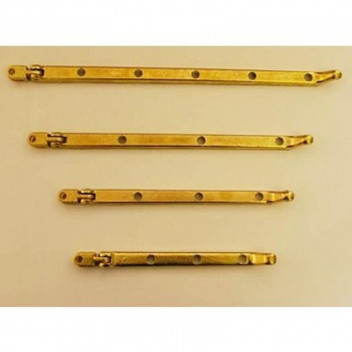 BOLTFIX SOLID STAY PEG BRASS HARD 250MM.