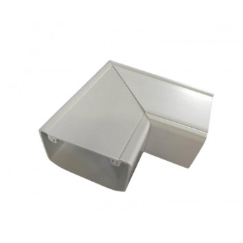 WHITE FLAT BEND 1X COMPARTMENT