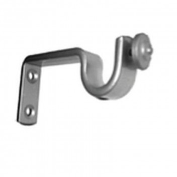 SINGLE WALL SILVER BRACKET 32MM X 3 PER PACK