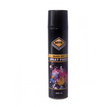 MTS HEAT RESISTANT BLACK SPRAY PAINT 300ML