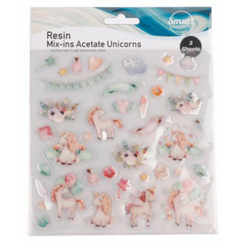 ACETATE UNICORN CRAFT RESIN MIX-IN