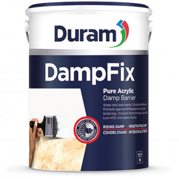 SEALER ACRYLIC DAMP BARRIER DAMPFIX  WHITE 1L DURAM