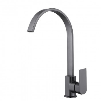 BIJIOU CLEVO GUNMETAL DECK TYPE SINK MIXER
