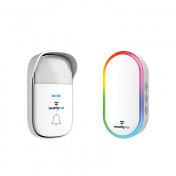CHIME DOOR  SVWDC8USBW  WIRELESS WITH KINETIC ENERGY WHITE SECURITYVUE