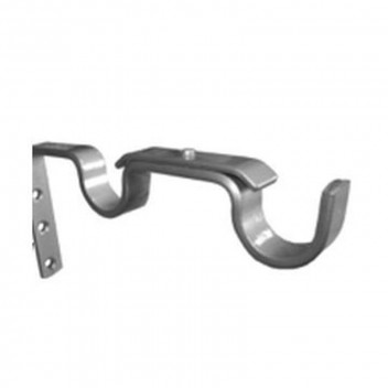 DOUBLE WALL SILVER BRACKET  32MM X 2 PER PACK