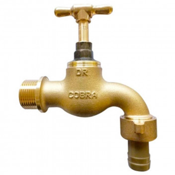 COBRA RB HOSE BIBTAP 208 LP 3/4MI INS
