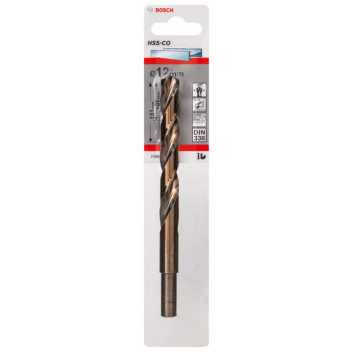BOSCH HSS-COBALT 12 MM ï¿½151 MM DRILL BIT