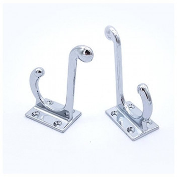 HOOK HAT AND COAT  HARD-10014BG CHROME PLATED DOUBLE