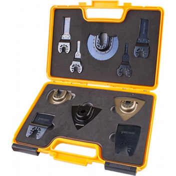 TORK CRAFT QUICK CHANGE OSCILLATING ALL ROUND PURPOSE ACCESSORY SET 10PC