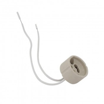 TEFLON CABLE LAMPHOLDER GU 10 220V 150MM SABS
