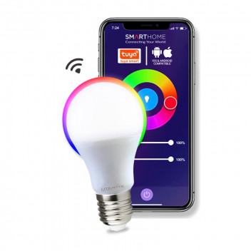 LITEMATE LED BULB E27 WI-FI 9W MULTI COLOUR CHANGE