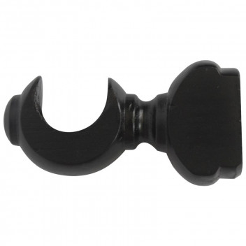 DARK STAIN WOOD SINGLE BRACKET  34MM