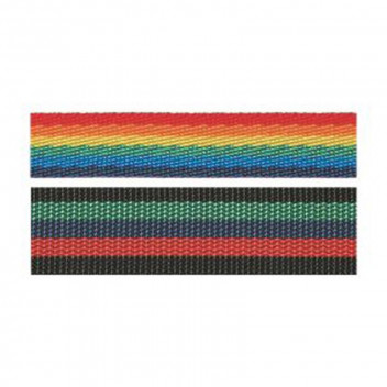 MULTI COLOURED BELT 40MMX30M 360KG