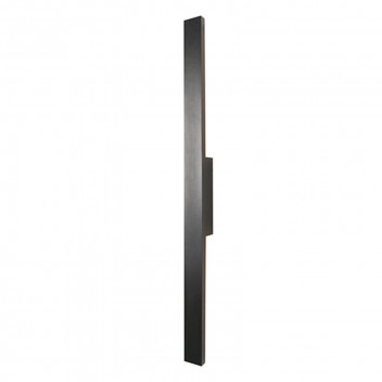 EUROLUX STRUT BLACK OUTDOOR WALL LIGHT