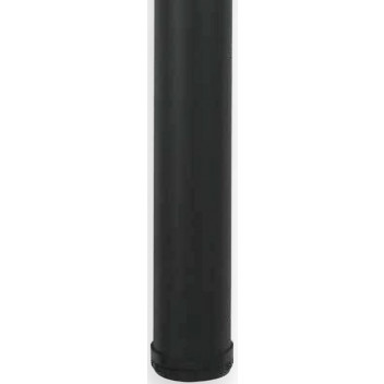 BLACK BOTTOM ADJUSTABLE ROUND LEG 100MMX50MM