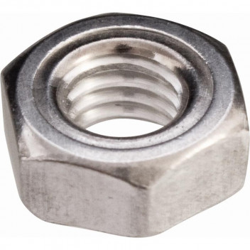 GALVANIZED HEXAGON FULL NUT 16MM 10PIECE