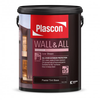 PLASCON TRANSPARENT WALL AND ALL ACRYLIC BASEPAINT 5L