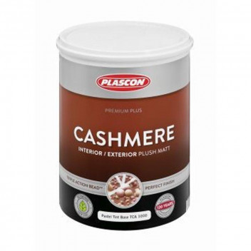 PLASCON CASHMERE PLUSH PASTEL MATT ACRYLIC BASEPAINT 5L