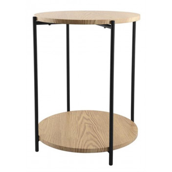 ROUND PINE SURFACE TABLE 40X50CM