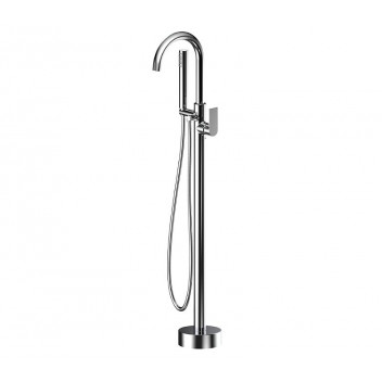 BLUTIDE CHROME SILK FREESTANDING BATH MIXER