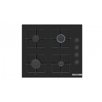 BOSCH GAS HOB SERIES 4 BLACK 60CM