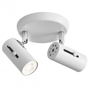 LIGHT SPOT X2 S121/2  MATT WHITE   BRIGHTSTAR