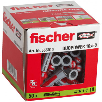FISCHER DUOPOWER 10X50MM 50PP.