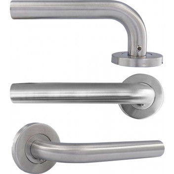 HANDLE ON ROSE  HANR-10003BL C/W KH MASON SS304