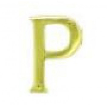 EUROBRASS BRASS P LETTER 75MM
