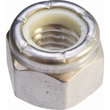 ZINC PLATED NYLOCK NUT 12MM 25PIECE