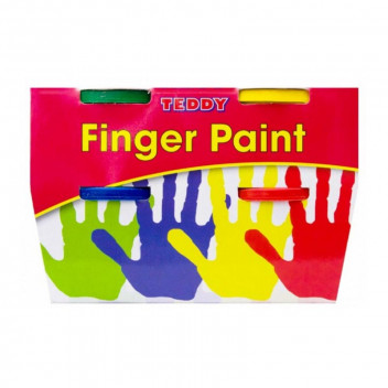 TEDDY DALA TUBS FINGER PAINT 4X100ML