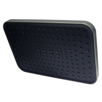 BLUTIDE RECTANGULAR GUNMETAL HEAD SHOWER 200X300MM