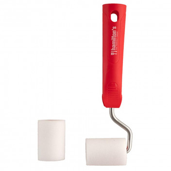 HAMILTONS PAINT ROLLER SUPAFOAM VESTARON 50MM 2PP