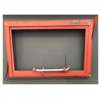YELLOW MILD STEEL WINDOW FRAME