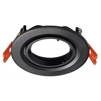 BRIGHTSTAR DOWN LIGHT LOCK TILT BLACK POLYCARB