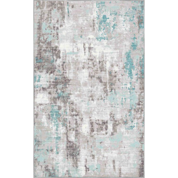TORINO RUG ABSTRACT TEAL 160X220