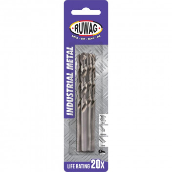 RUWAG 4MM INDUSTRIAL METAL DRILL BIT 5 PER PACK