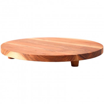 ACASIA ROUND BOARD WITH LEGS
