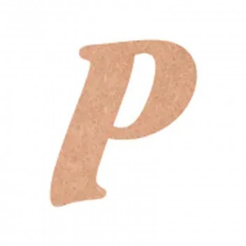 FLAMENCO P WOODEN ALPHABET 10CM