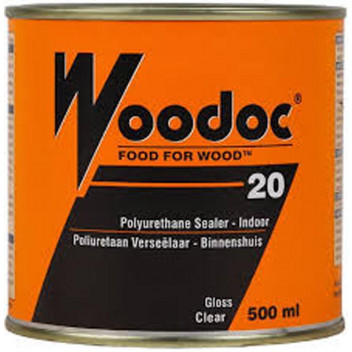 SEALER POLYURETHANE  W2005 INTERIOR 20   GLOSS  500ML WOODOC