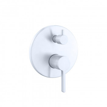 BIJIOU LAVOE CHROME CONCEALED BATH AND SHOWER MIXER WITH DIVERTER