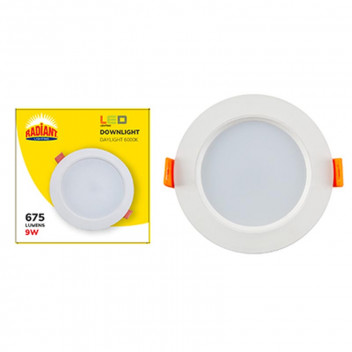 EUROLUX LIGHT DOWN WHITE LED 9W 6000K