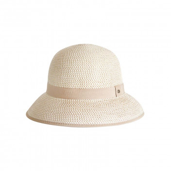 ANNA BUCKET BEIGE HAT 58CM