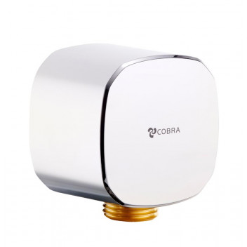 COBRA SQUARE CHROME WATER WAY WALL OUTLET