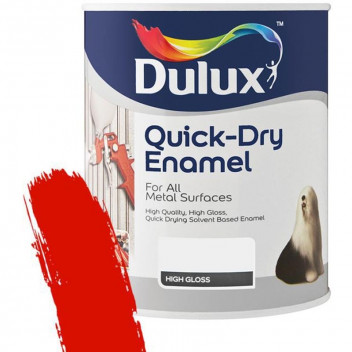 DULUX QUICK DRY ENAMEL RED METAL PRIMER 5L