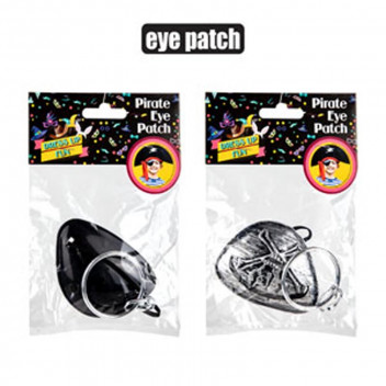 PIRATE EYE PATCH DRESS UP PARTY COSTUME