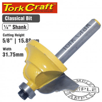 TORK CRAFT LARGE CLASSICAL ROUTER BIT