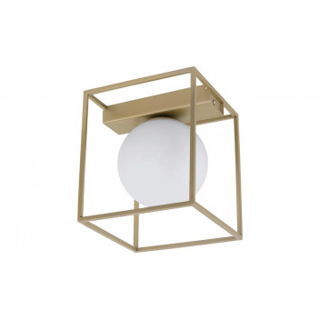 EUROLUX CEILING LIGHT VALLASPRA CHAMPAGNE 1LIGHT 165MM